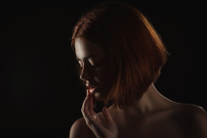 Woman studying